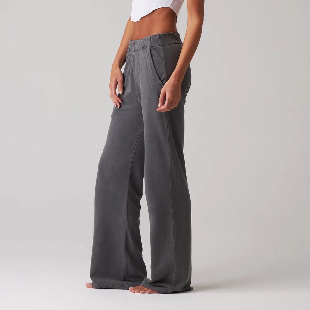 Talentless WOMENS FRENCH TERRY LOUNGE PANT Steel Grey Size Large